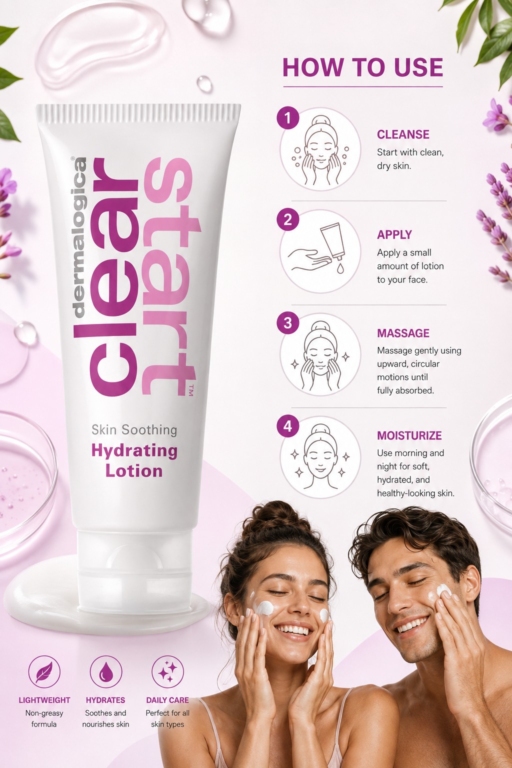 Dermalogica Skin Soothing Hydrating Lotion 2 oz