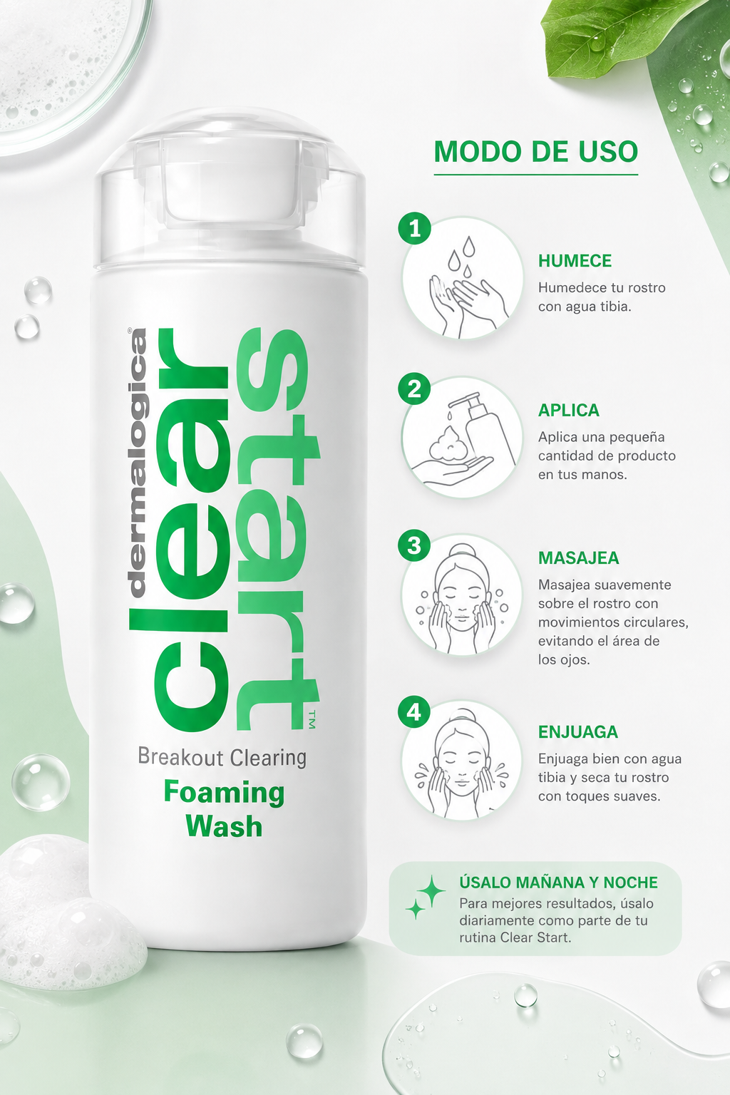 Dermalogica Breakout Clearing Foaming Wash 6 oz
