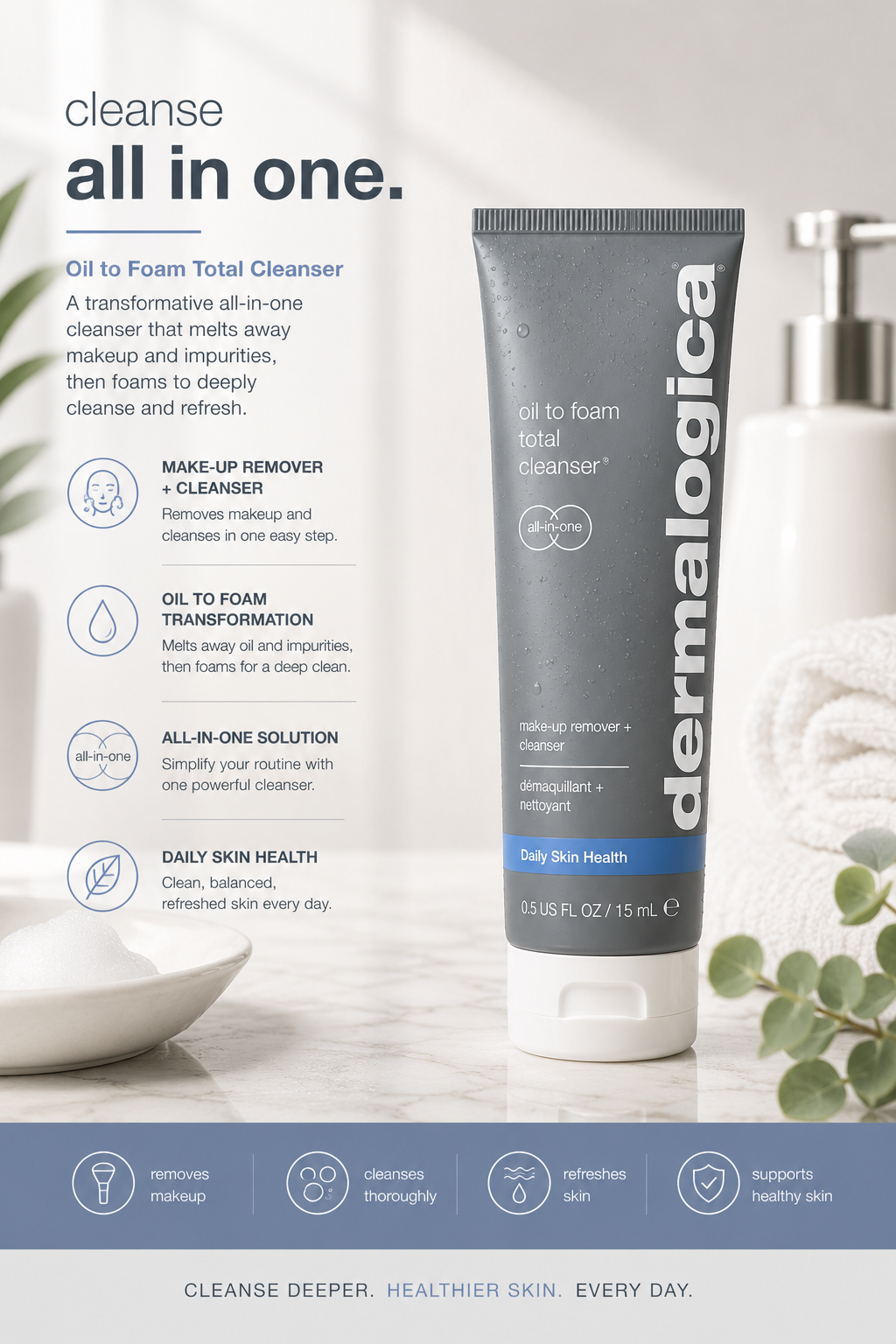 Oil to Foam Total Cleanser
